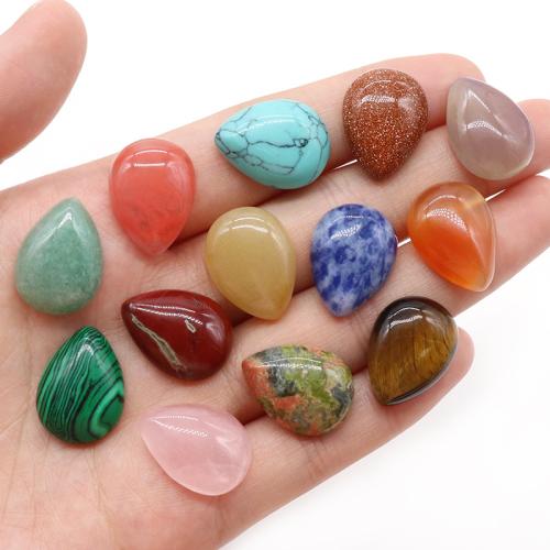 Gemstone Pendants Jewelry, Natural Stone, Teardrop, DIY & different materials for choice, more colors for choice, Sold By PC