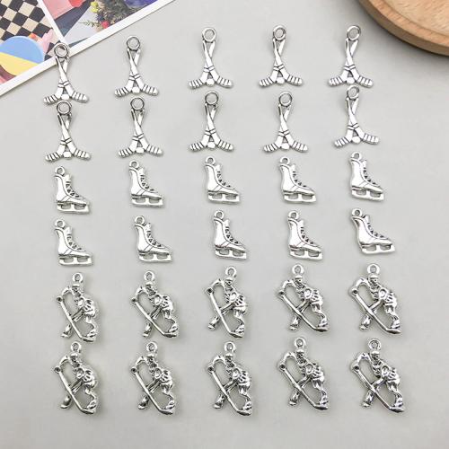 Tibetan Style Pendants, plated, DIY & different styles for choice, more colors for choice, 100PCs/Bag, Sold By Bag