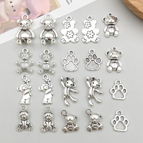 Pendentifs en alliage de zinc, Placage, DIY & styles différents pour le choix, plus de couleurs à choisir, 100PC/sac, Vendu par sac