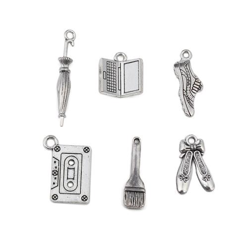 Tibetan Style Pendants, plated, DIY & different styles for choice, 100PCs/Bag, Sold By Bag