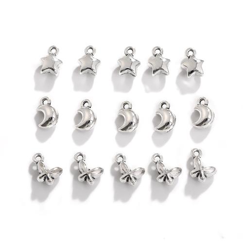 Pendentifs en alliage de zinc, Placage, DIY & styles différents pour le choix, plus de couleurs à choisir, 100PC/sac, Vendu par sac