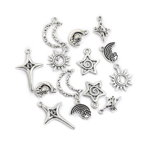 Tibetan Style Pendants, plated, DIY & different styles for choice, more colors for choice, 100PCs/Bag, Sold By Bag