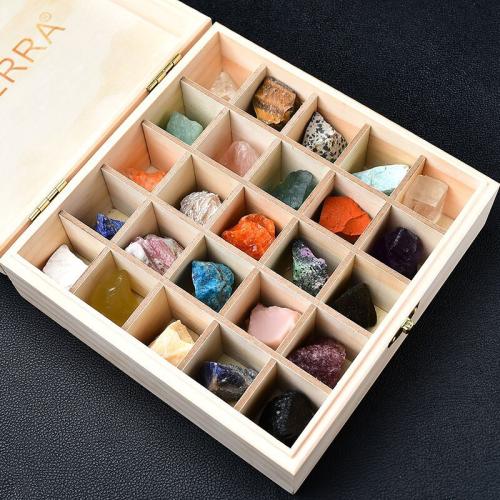 Fashion Decoration, Natural Stone, durable, mixed colors, Sold By Box