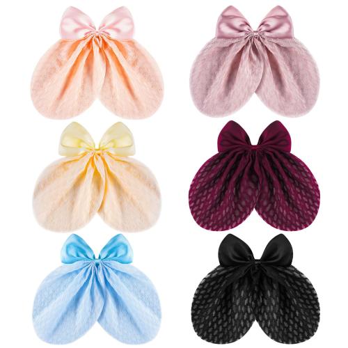 Alligator Hair Clip, Cloth, Bowknot, handmade, for woman, more colors for choice, Sold By PC