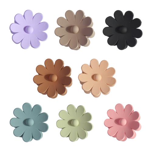 Hair Claw Clips, Resin, Flower, handmade, fashion jewelry & for woman, more colors for choice, Sold By PC