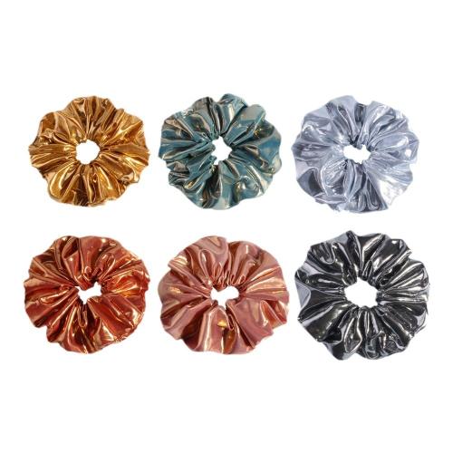 Hair Scrunchies, Cloth, with Rubber Band, handmade, for woman, more colors for choice, Sold By PC