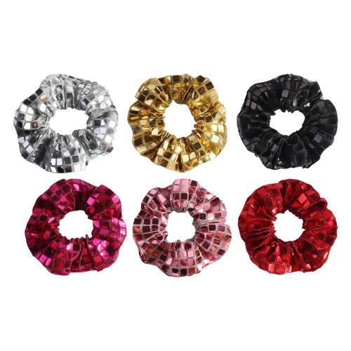 Hair Scrunchies, Cloth, with Rubber Band, handmade, for woman, more colors for choice, Sold By PC