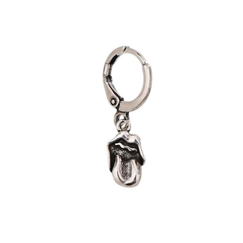 Pendiente Pendiente Huggie Hoop, metal, chapado, para mujer, color original, 10x6mm, Vendido por UD