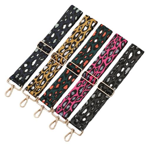 Tibetan Style Bag Straps, with Polyester, Adjustable & DIY, more colors for choice, Width 5cm, length 75-130cm, Sold By PC