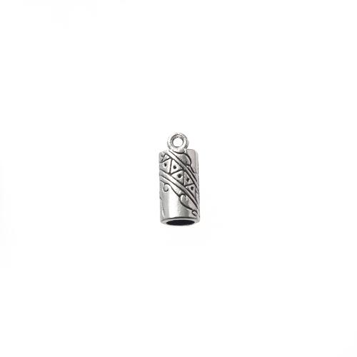 Tibetan Style Pendants, antique silver color plated, DIY, 8x8x18mm, 1000/G, Sold By G