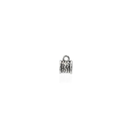 Zinklegierung Stiftöse Perlen, plattiert, DIY, 8x8x11mm, 1000/G, verkauft von G