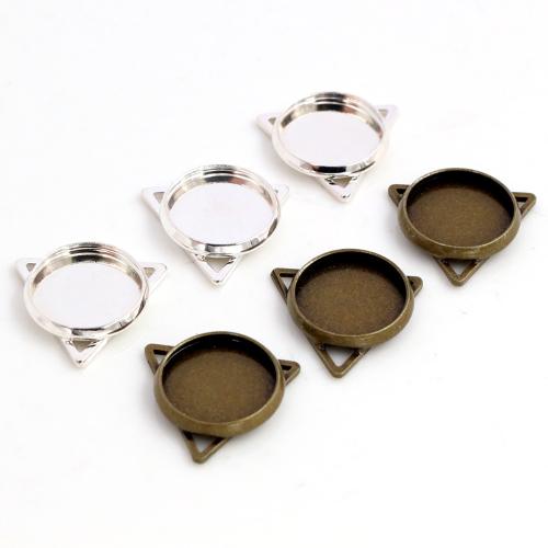 Brass Pendant Findings, plated, DIY, more colors for choice, nickel, lead & cadmium free, Inner diameter:12mm, Approx 100PCs/Bag, Sold By Bag