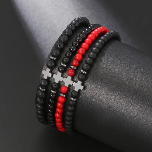 Edelstein Armbänder, Naturstein, verschiedenen Materialien für die Wahl & unisex, keine, verkauft von PC