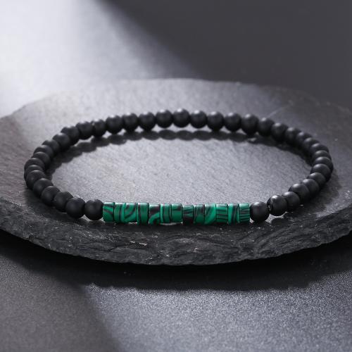 Edelstein Armbänder, Abrazine Stein, mit Naturstein, verschiedenen Materialien für die Wahl & unisex, keine, verkauft von PC