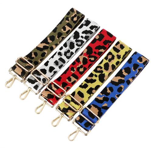 Tibetan Style Bag Straps, with Polyester, Adjustable & DIY, more colors for choice, Width 5cm, length 80-130cm, Sold By PC