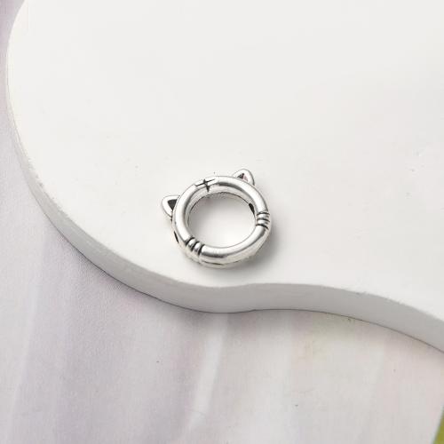 Zink Legierung Perlen Schmuck, Zinklegierung, antik silberfarben plattiert, DIY, 13x4x13mm, 1000/G, verkauft von G