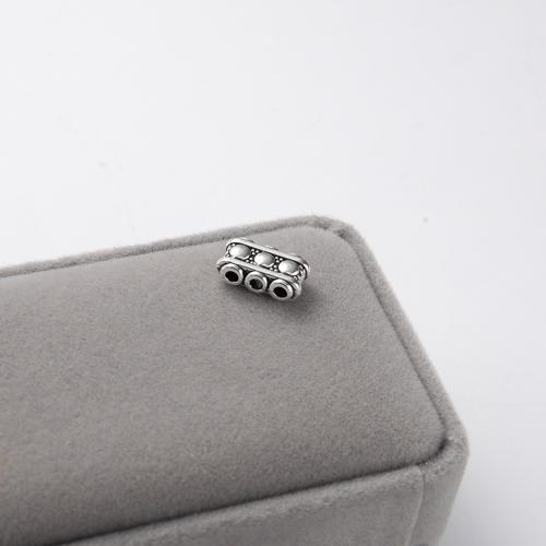 Tibetan Style Spacer Beads, antique silver color plated, DIY, 7x5x13mm, 1000/G, Sold By G