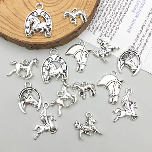 Pendentifs en alliage de zinc, Placage, DIY & styles différents pour le choix, plus de couleurs à choisir, 100PC/sac, Vendu par sac