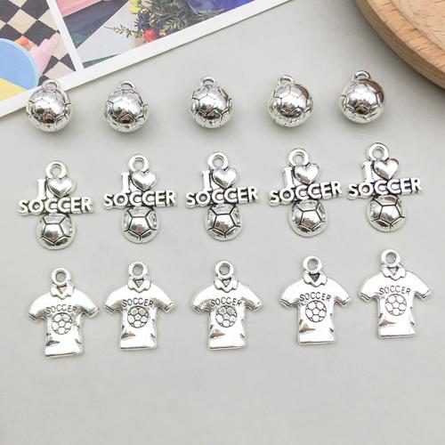 Pendentifs en alliage de zinc, Placage, DIY & styles différents pour le choix, plus de couleurs à choisir, 100PC/sac, Vendu par sac