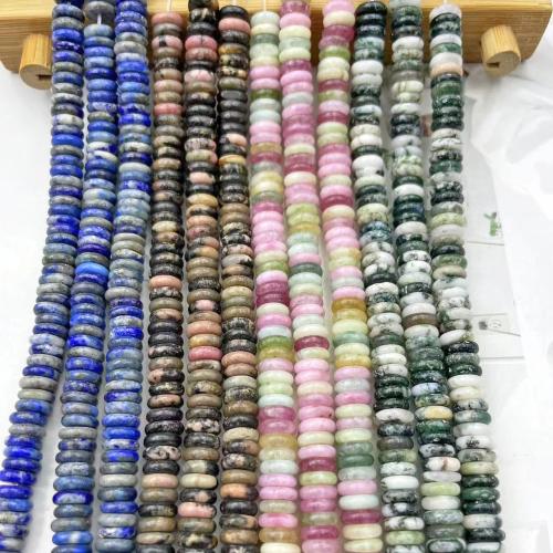 Gemstone Jewelry Beads, Natural Stone, DIY & different materials for choice, more colors for choice, 2x6mm, Approx 150PCs/Strand, Sold By Strand