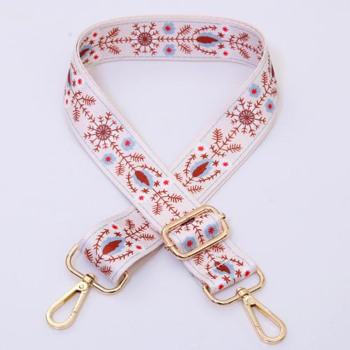 Tibetan Style Bag Straps, with Polyester, Adjustable & DIY & different designs for choice, more colors for choice, Width 3.8cm, length 80-140cm, Sold By PC