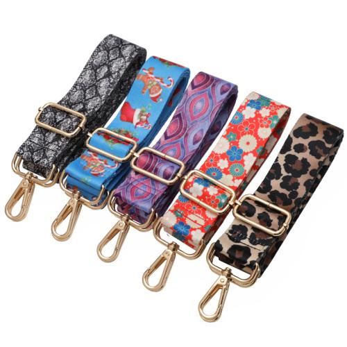 Tibetan Style Bag Straps, with Polyester, Adjustable & DIY & different designs for choice, more colors for choice, Width 3.8cm, length 78-140cm, Sold By PC