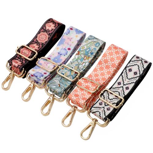 Tibetan Style Bag Straps, with Polyester, Adjustable & DIY & different designs for choice, more colors for choice, Width 3.8cm, length 78-140cm, Sold By PC