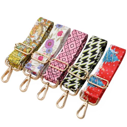 Tibetan Style Bag Straps, with Polyester, Adjustable & DIY & different designs for choice, more colors for choice, Width 3.8cm, length 78-140cm, Sold By PC