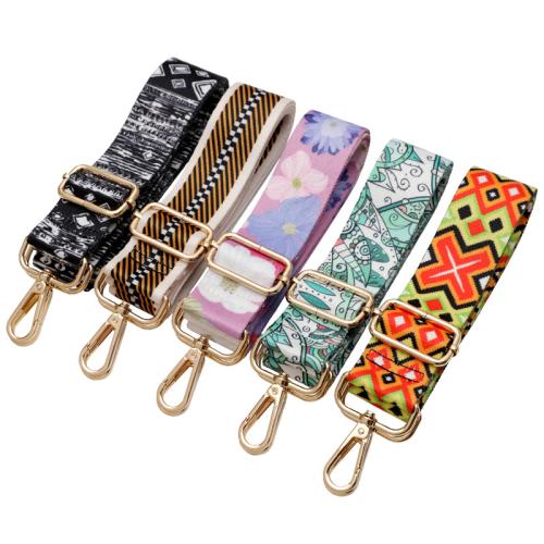 Tibetan Style Bag Straps, with Polyester, Adjustable & DIY & different designs for choice, more colors for choice, Width 3.8cm, length 78-140cm, Sold By PC