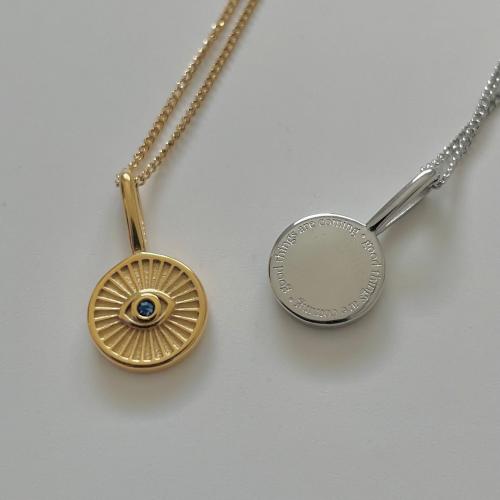 Stainless Steel Jewelry Necklace, 304 Stainless Steel, Round, Vacuum Ion Plating, for woman & with rhinestone, more colors for choice, Length:41-50 cm, Sold By PC