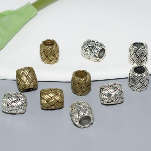 Tibetan Style Jewelry Beads, plated, DIY, more colors for choice, 10x9x5mm, 100PCs/Bag, Sold By Bag