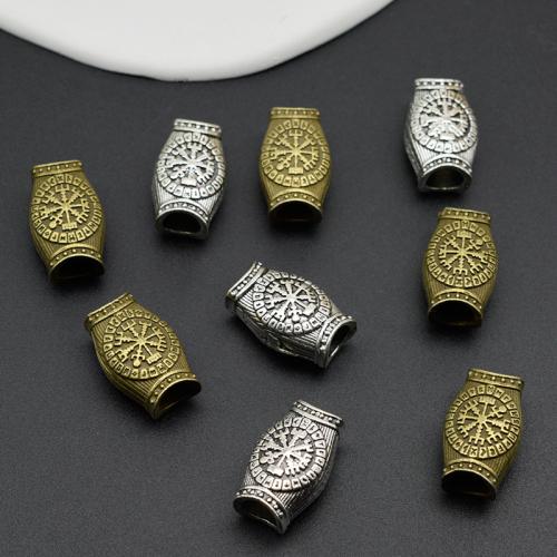 Tibetan Style Jewelry Beads, plated, DIY, more colors for choice, 20x12x6mm, 100PCs/Bag, Sold By Bag