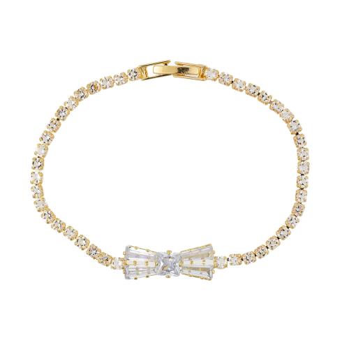 Bracelet en alliage de zinc, avec strass, Placage, Forme différente pour le choix & bijoux de mode & pour femme, plus de couleurs à choisir, protéger l'environnement, sans nickel, plomb et cadmium, Longueur:Environ 18 cm, Vendu par PC