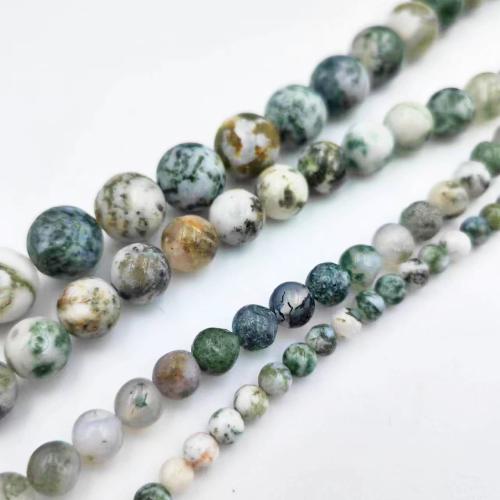 Gemstone Jewelry Beads, Natural Stone, Round, DIY & different materials for choice & different size for choice, more colors for choice, Sold By Strand