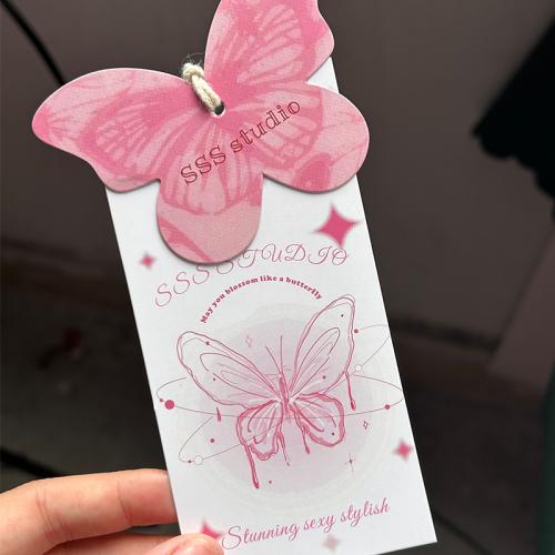 Copper Printing Paper Clothing Tag, DIY, pink, 60x100mm, 10000PCs/Lot, Sold By Lot