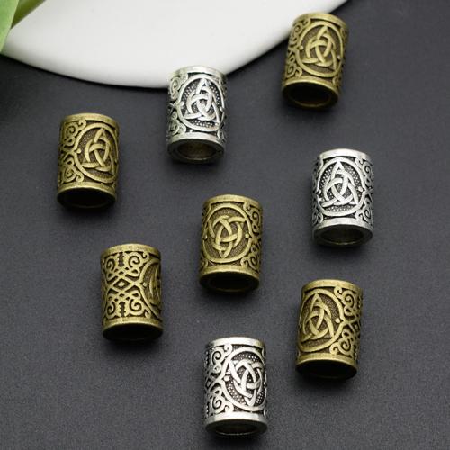 Tibetan Style Jewelry Beads, plated, DIY, more colors for choice, 100PCs/Bag, Sold By Bag