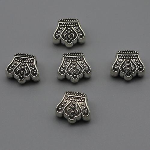 Tibetan Style Jewelry Beads, Crown, plated, DIY, 100PCs/Bag, Sold By Bag