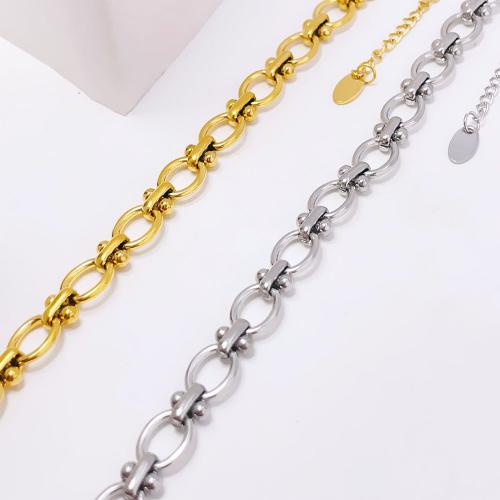 Stainless Steel Jewelry Bracelet, 304 Stainless Steel, plated, for woman, more colors for choice, Sold By PC