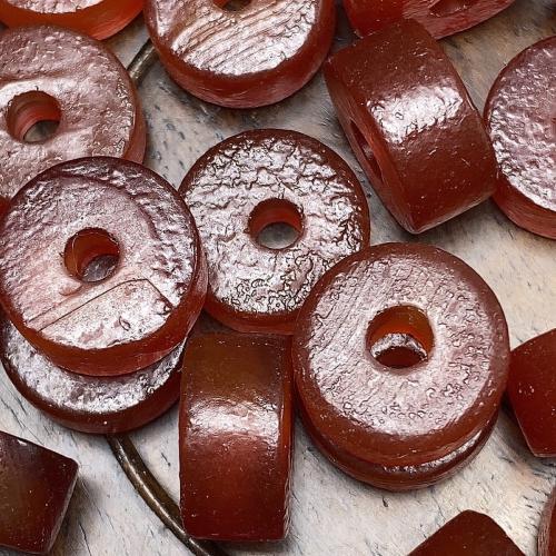 Natural Red Agate Beads, Abacus, DIY, 6.60x14mm, Sold By PC