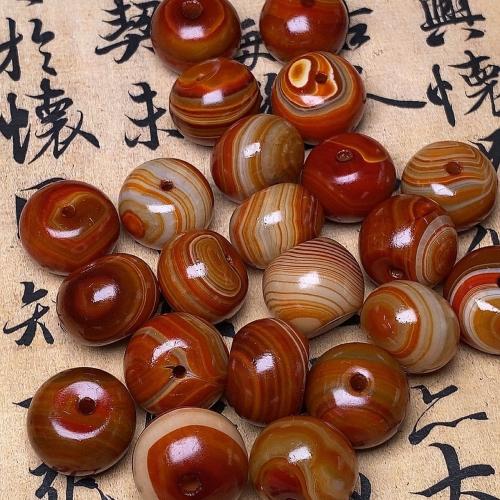 Agate rouge Zhanguo goutte, abaque, DIY, 14.50x19mm, Vendu par PC