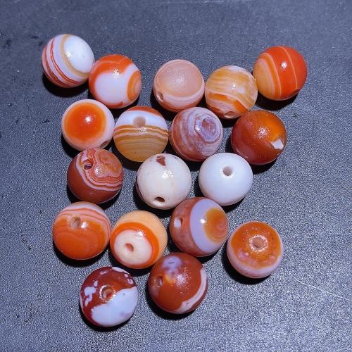 Perles Agates rouges naturelles, agate rouge, Rond, DIY, 8mm, Vendu par PC