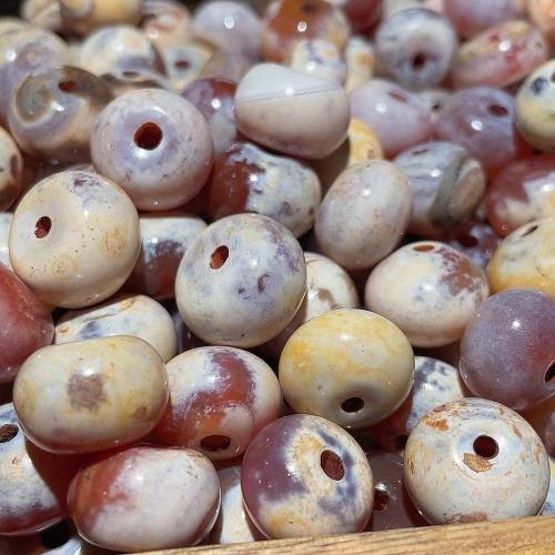 Perles agates, Agate, abaque, DIY, 10x14mm, Vendu par PC