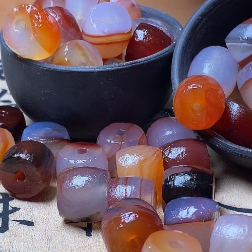 Perles agates, Agate, Seau, DIY, 10x12.50mm, Vendu par PC