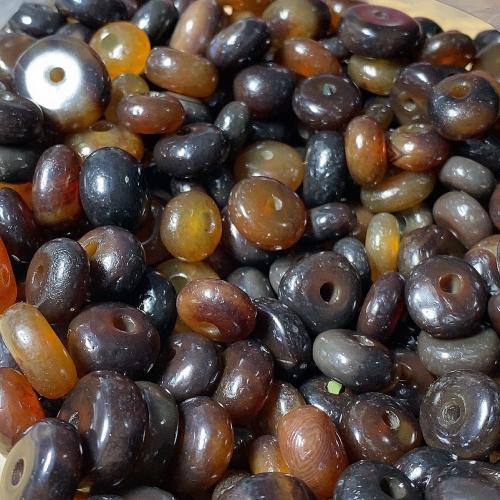 Perles agates, Agate, abaque, DIY, 8.60x16.50mm, Vendu par PC