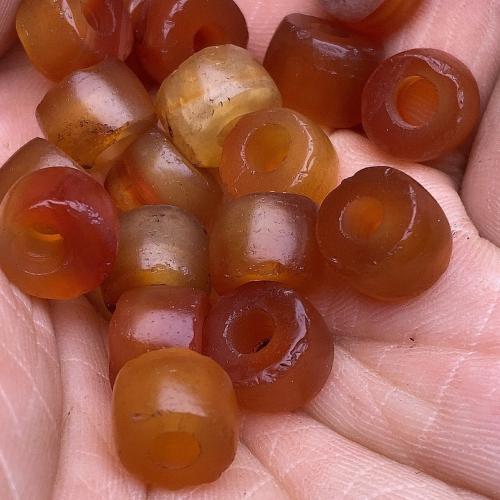 Natural Red Agate Beads, DIY, 7x10mm, Sold By PC