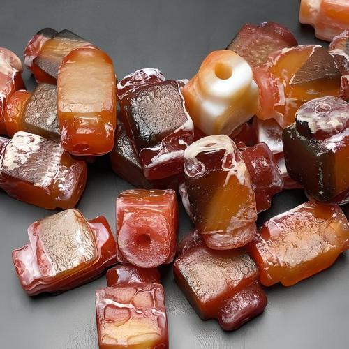 Natural Red Agate Beads, anoint, DIY, 12x12x18mm, Sold By PC