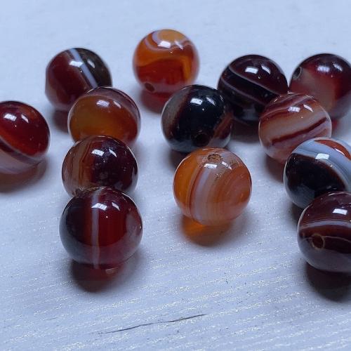 Agate Beads, Round, anoint, DIY, 10mm, Sold By PC