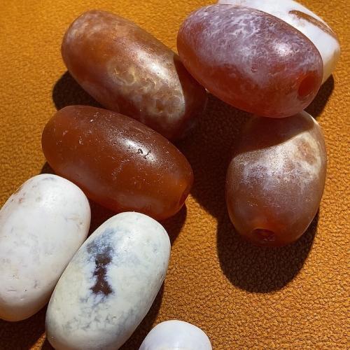 Agate Beads, barrel, anoint, DIY, 13x20mm, Sold By PC