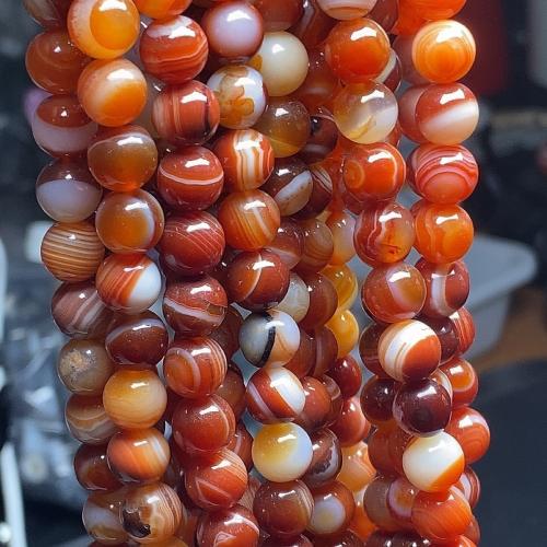 Agate Beads, Round, DIY, 8mm, Sold By PC