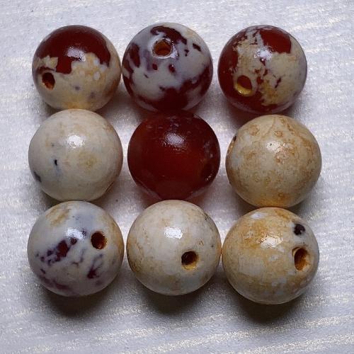 Perles Agates rouges naturelles, agate rouge, Rond, Oindre, DIY, 10mm, Vendu par PC